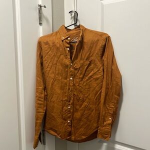 Alex Crane linen shirt Sz S